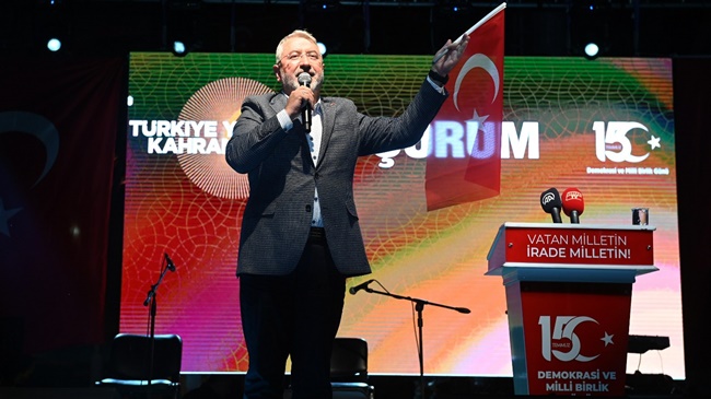 AŞGIN’DAN 15 TEMMUZ MESAJI